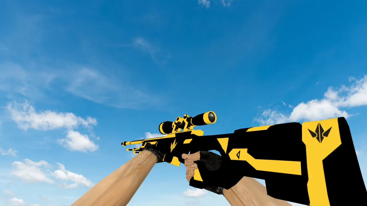 Скачать Модель «AWP Apparatus Lime» для CS 1.6: Качество и Достоверность - Скриншот