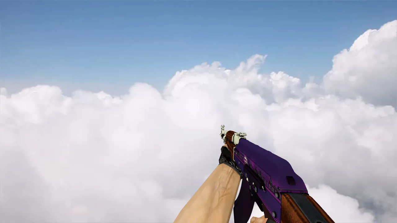 Скачать Модель «AK-47 Moonrise» для CS 1.6: уникальный стиль и качество - Скриншот