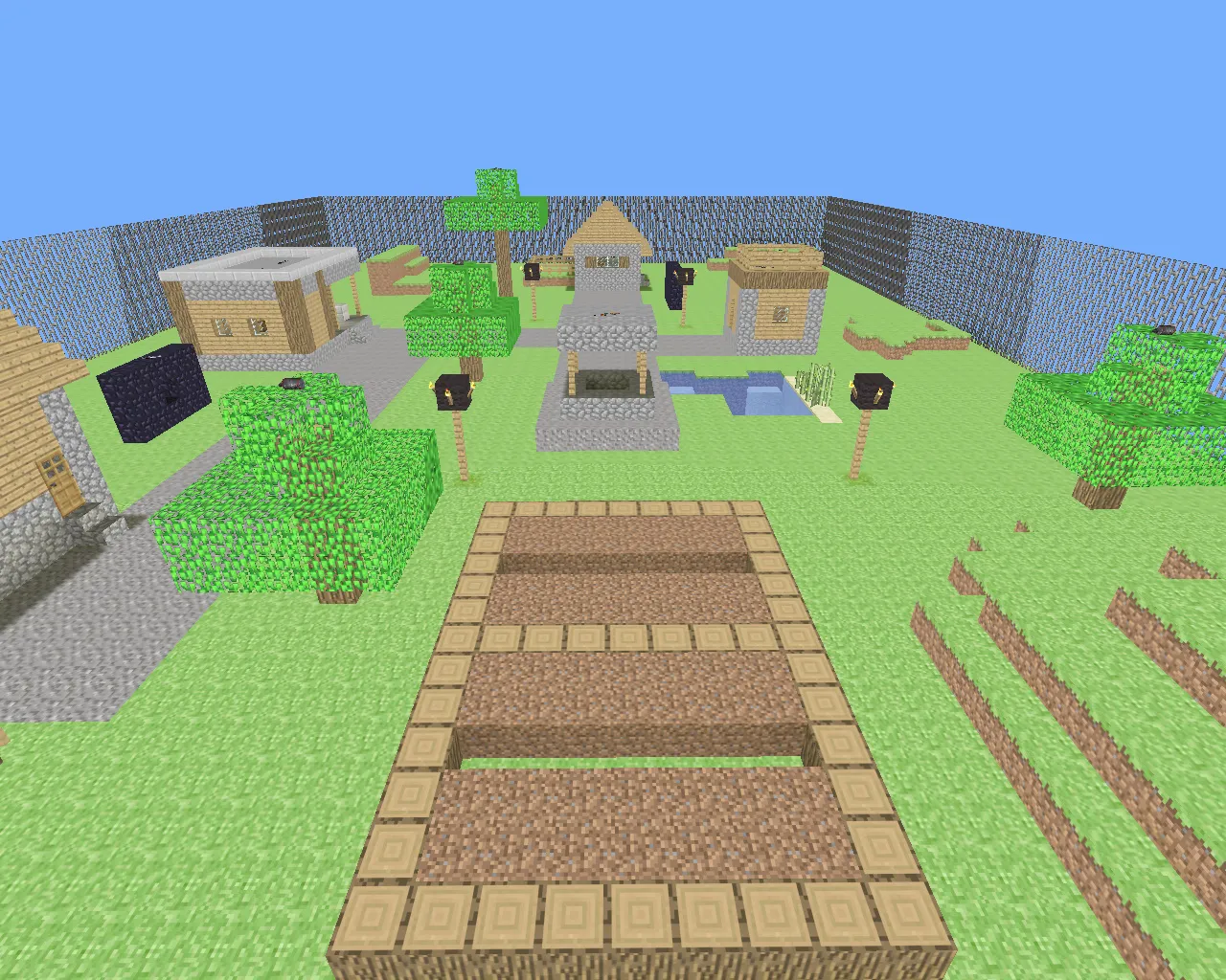Скачать ka_minecraft_boksar — карта на ножах для CS 1.6: точки, раунды, боты и оптимизация - Скриншот