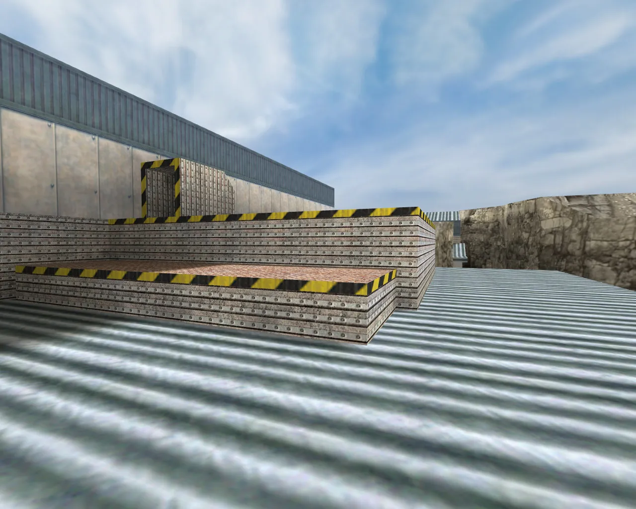 Карта de_nuke_next для CS 1.6: стратегии и оптимизация — скриншот 8