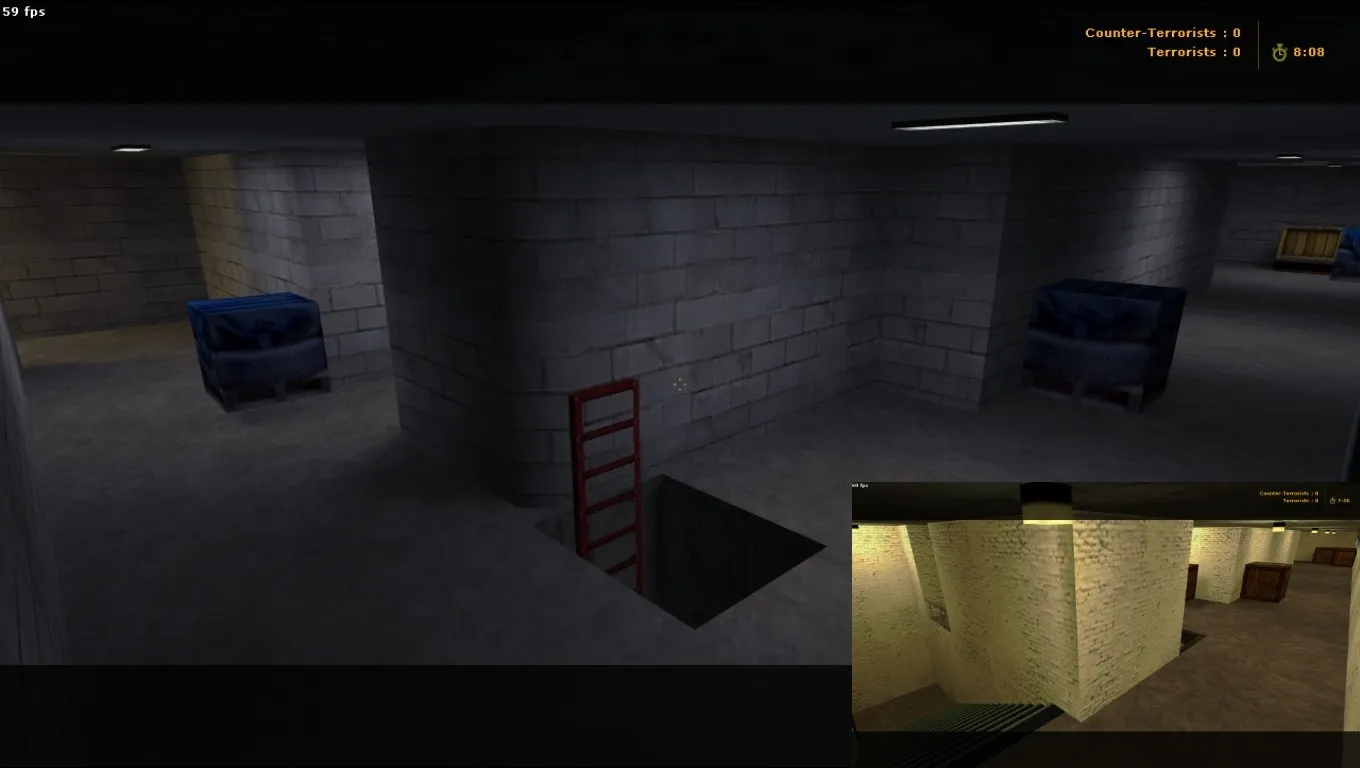 Карта de_train_sl для CS 1.6 - Оптимизация и тактика — скриншот 8