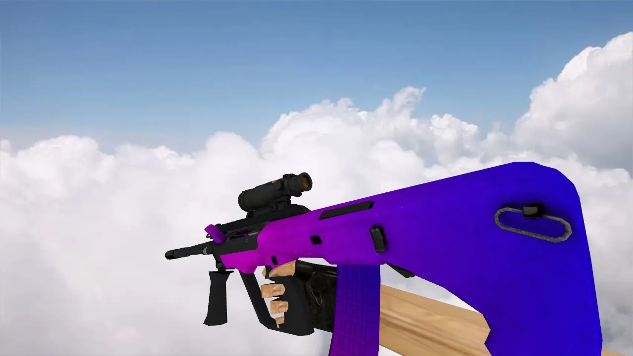 Скачать Модель «AUG Redux» для CS 1.6 - Качественные текстуры и анимации - Скриншот