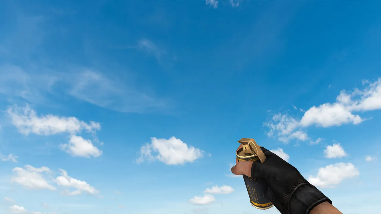 Пак моделей оружия Golden Weapon Pack для CS 1.6: v_, p_, w_ модели, звуки, анимация осмотра и настройки качества текстур — скриншот 9