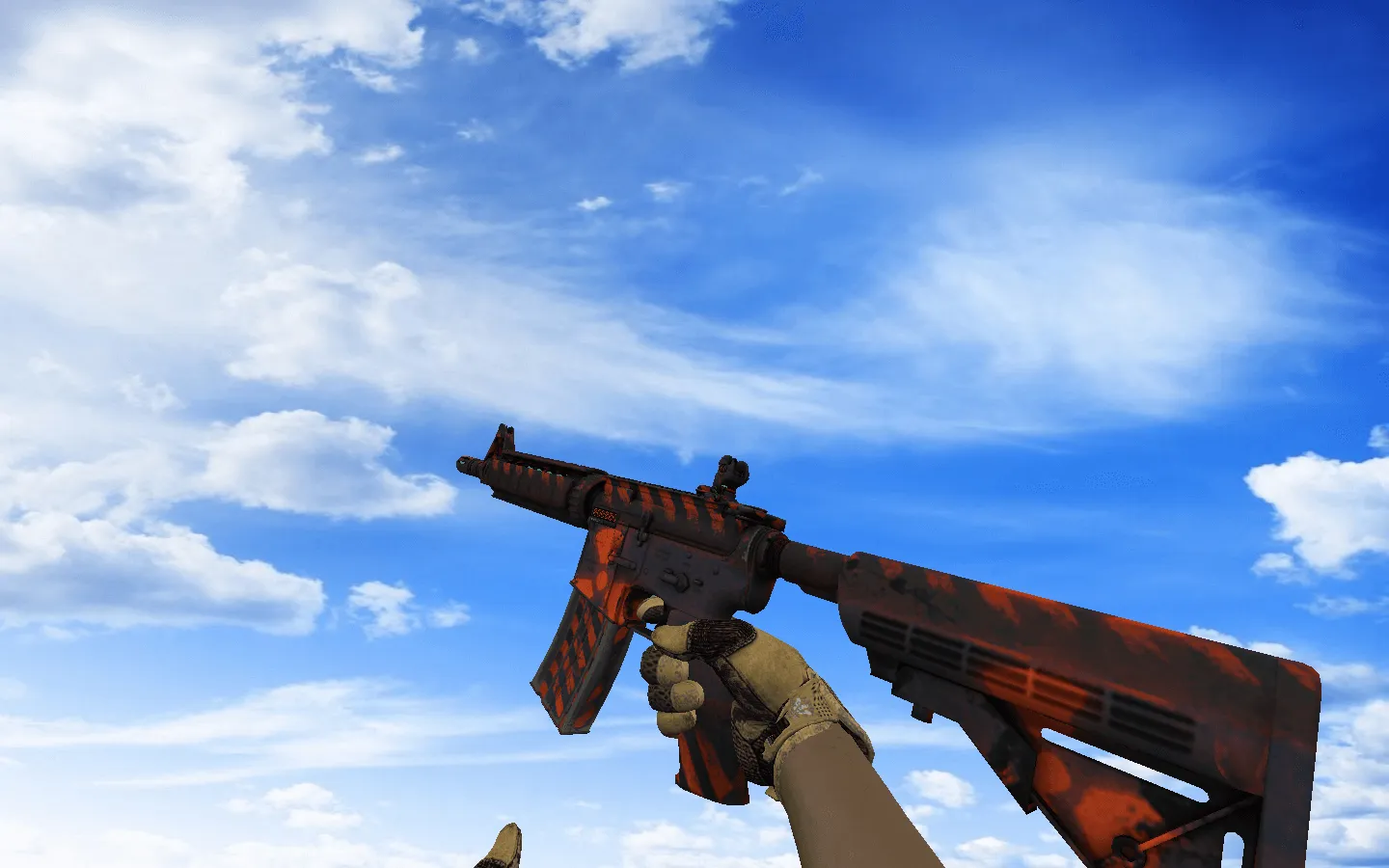 Пак оружия CS 1.6 «Засуха» со спортивными перчатками: АК-47, AWP, M4A4, ножи и скины под руку — скриншот 7