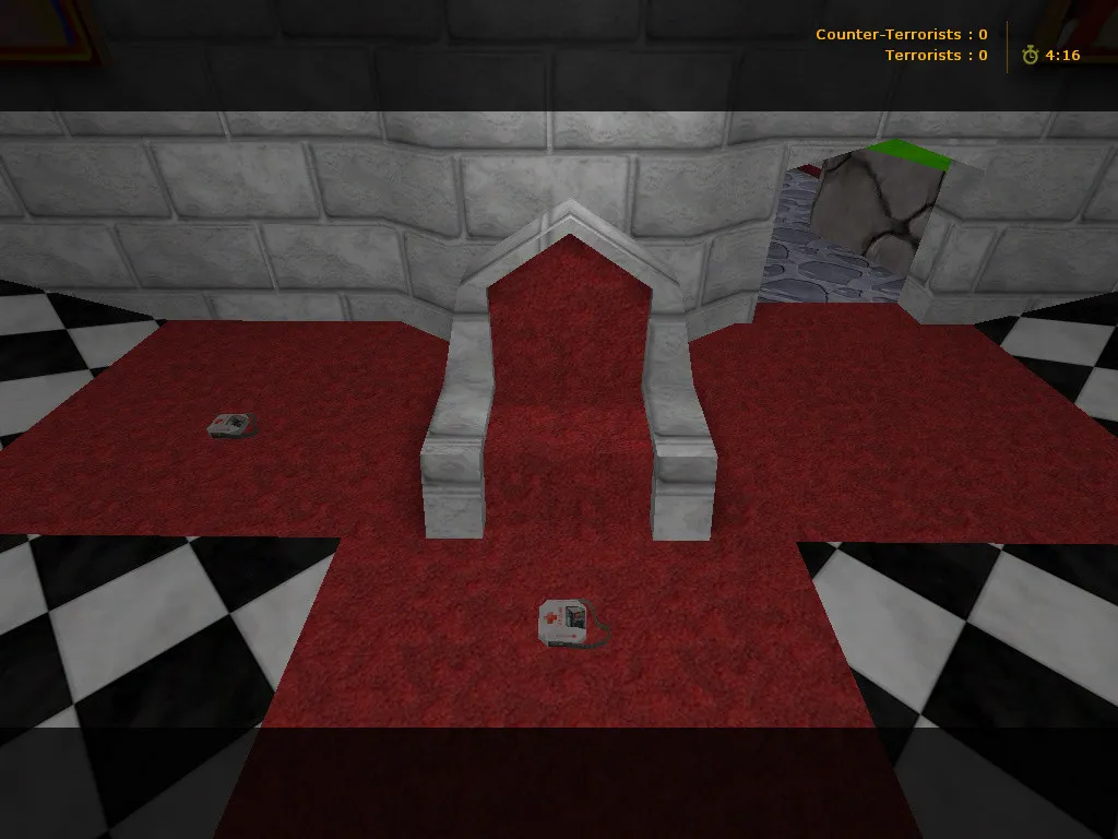 Скачать Карта de_mario_castle_kart для Counter-Strike 1.6: обзор, тактики и особенности - Скриншот