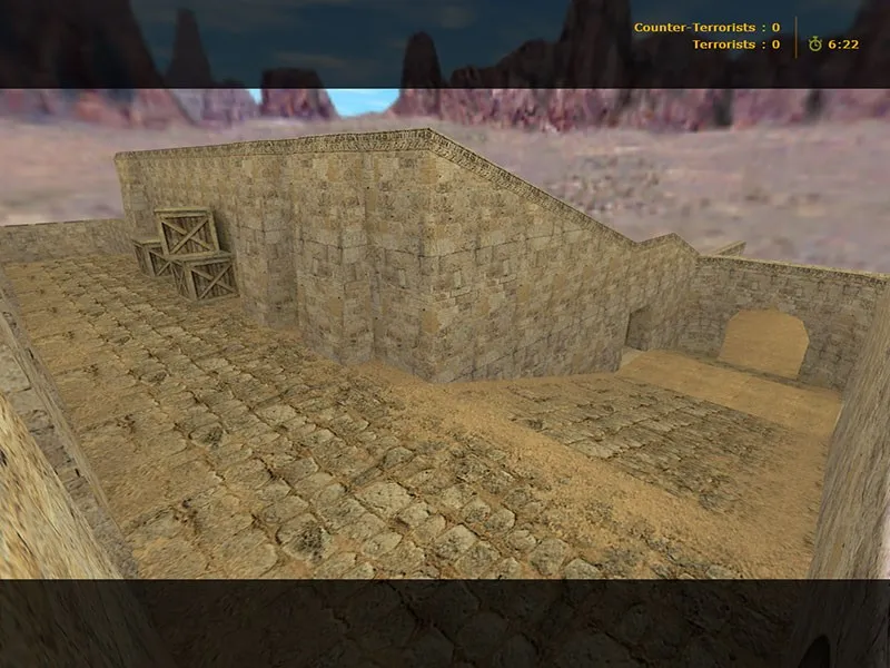 Скачать Карта de_dustarea34 для CS 1.6: точки, спавны, .nav для ботов и оптимизация wpoly/epoly - Скриншот