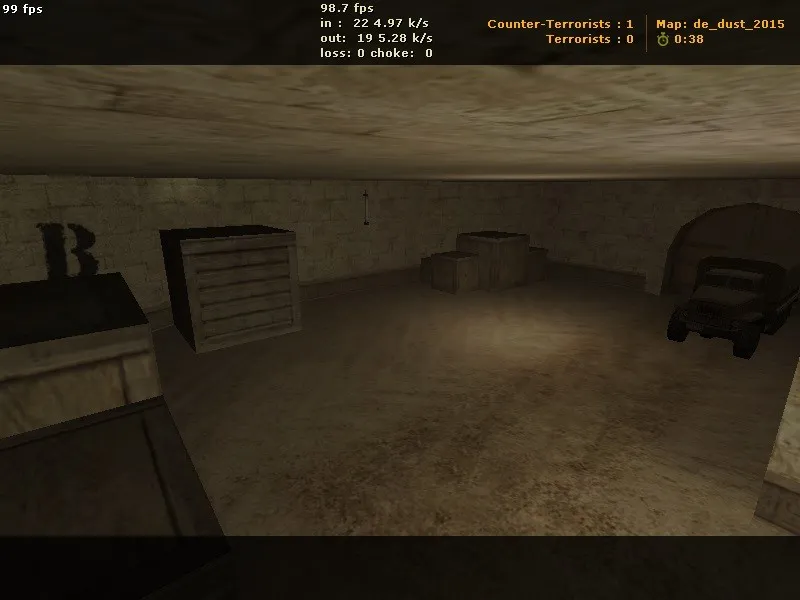 Скачать Карта de_dust_2015 для CS 1.6: точки, маршруты за Т и КТ, .nav для ботов, оптимизация wpoly/epoly - Скриншот