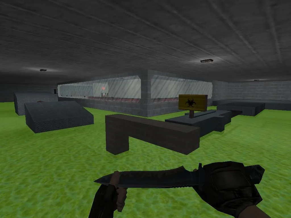 deathrun_pulemet_alpha для CS 1.6: карта deathrun, точки, боты, .nav, оптимизация и конфиг — скриншот 4