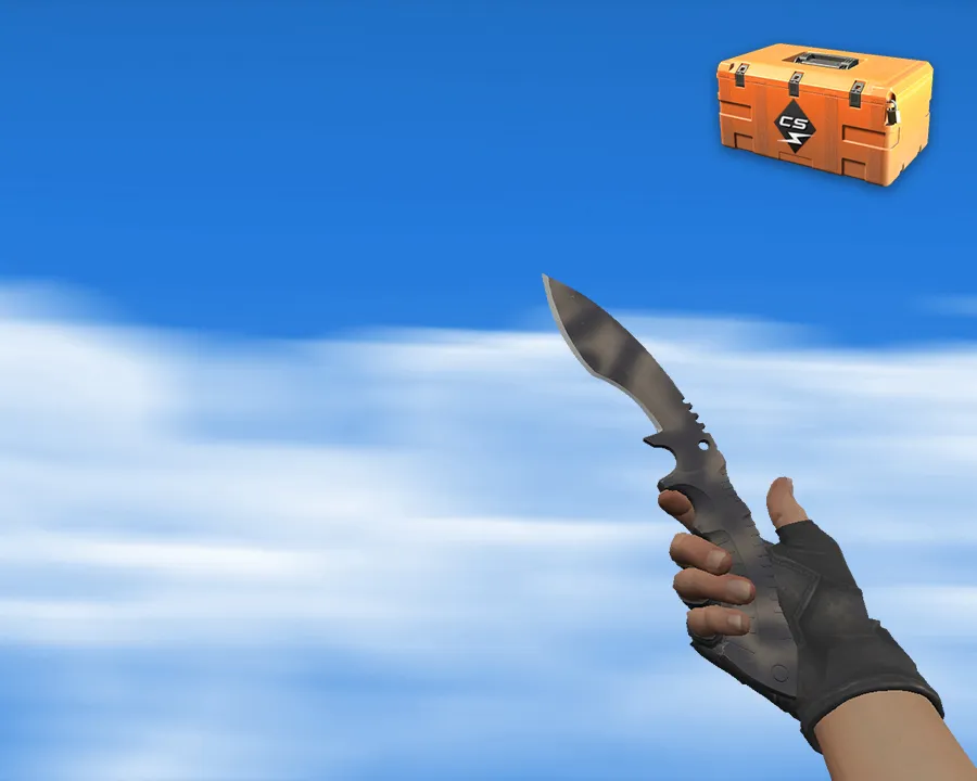 Скачать Кукри | Сажа (Scorched) v_ p_ w_ модели для CS 1.6: звуки, анимация осмотра, текстуры и настройка - Скриншот