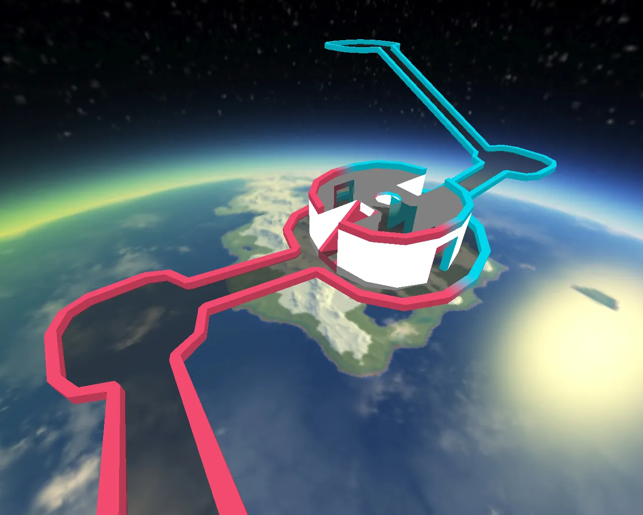 Скачать Карта ka_orbit35 для CS 1.6: ножевые дуэли, точки для фланга, .nav для ботов и оптимизация под FPS - Скриншот