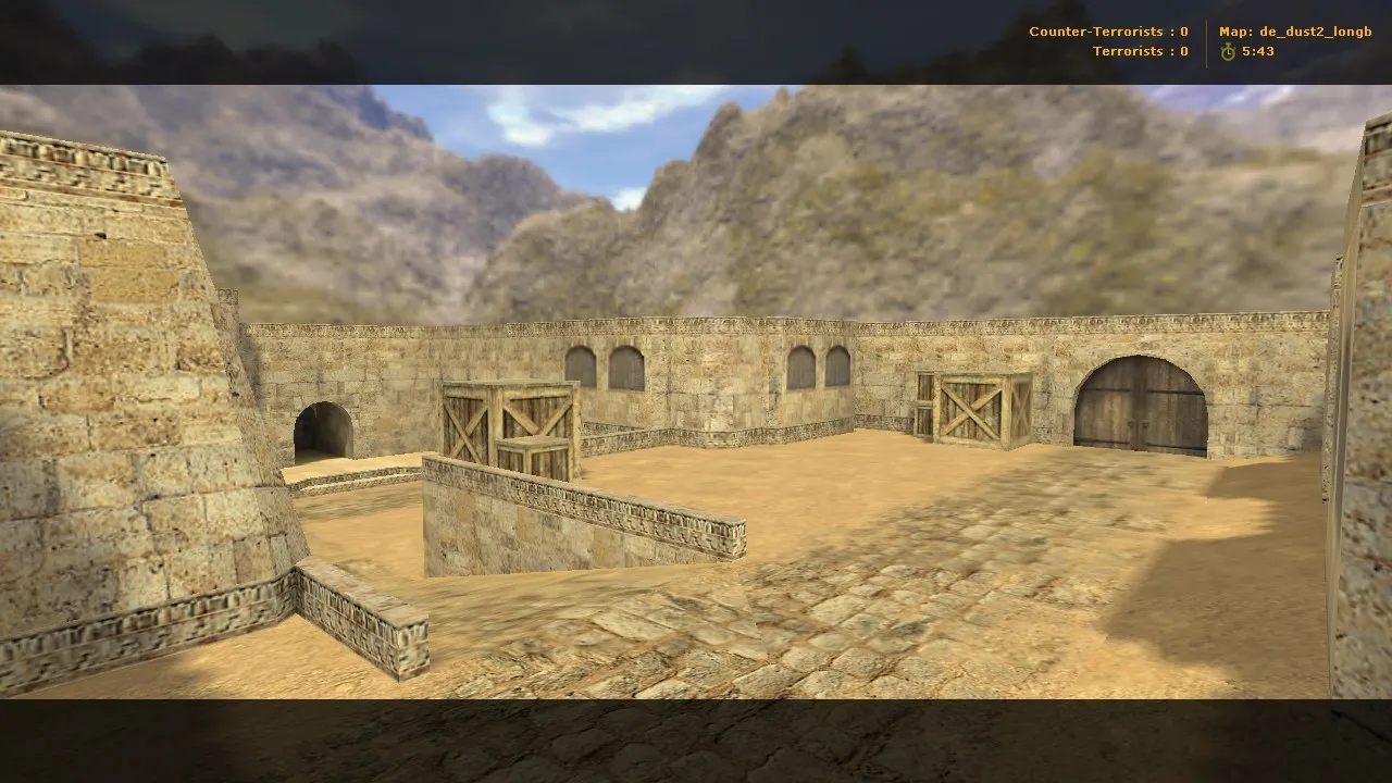 Карта de_dust2_longb для CS 1.6: точки, раскидки, тактики и оптимизация под FPS — скриншот 1