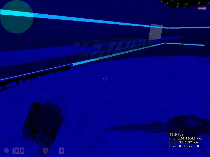 deathrun_azul для CS 1.6: карта для кланов, точки, маршруты, .nav и оптимизация wpoly/epoly — скриншот 1