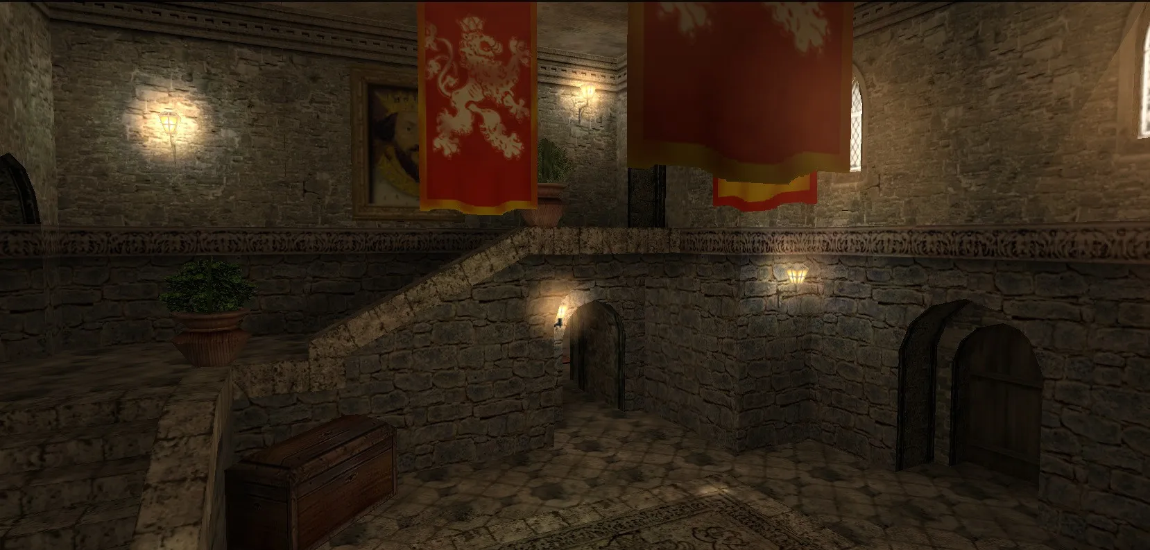 Карта de_skipton для CS 1.6 - Тактические особенности и оптимизация — скриншот 6