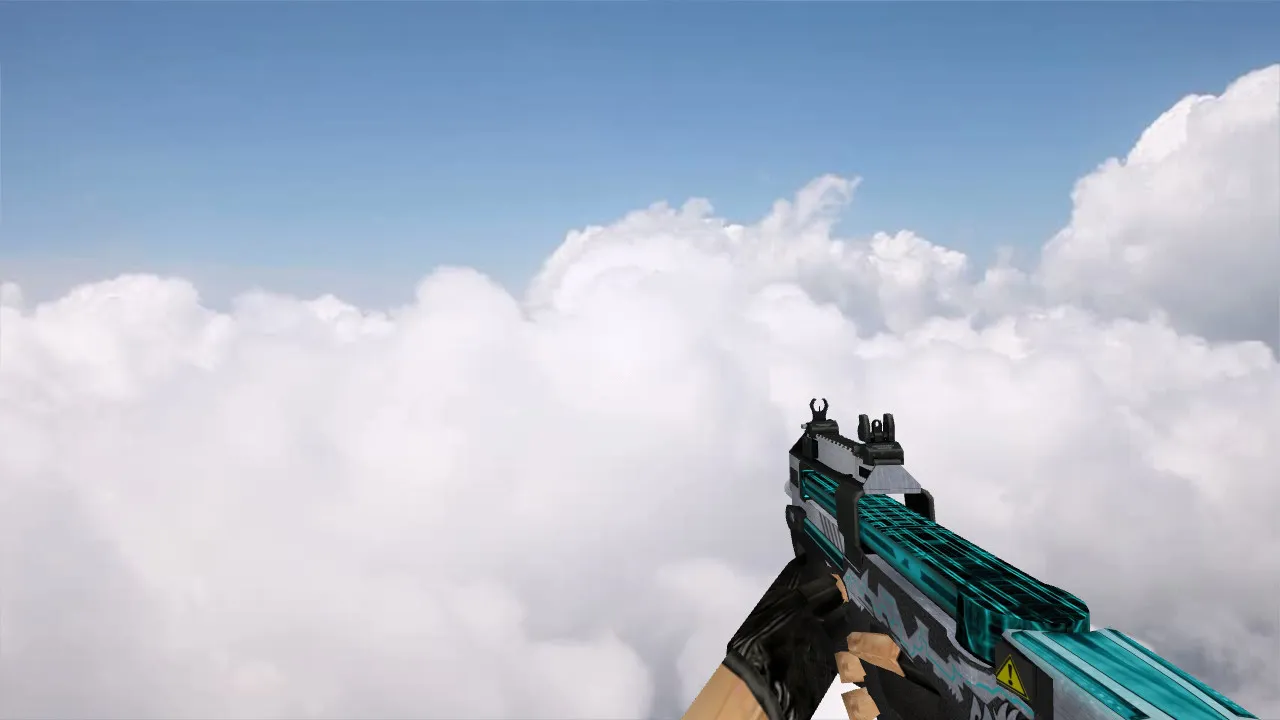 Скачать Модель P90 Alpha для CS 1.6 — Уникальный стиль и качество - Скриншот