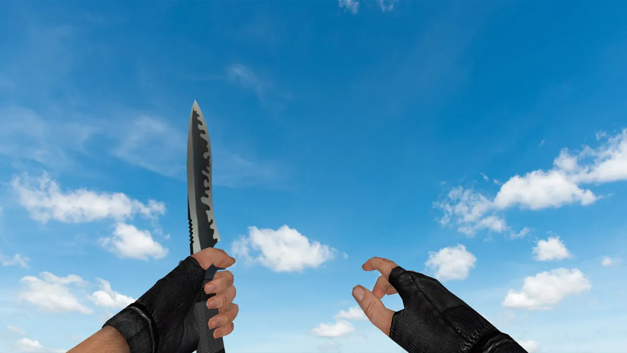 Пак моделей оружия «CSCZ Textures on 1.6 Weapon» для CS 1.6: v_, p_, w_ модели, звуки и анимация осмотра — скриншот 14