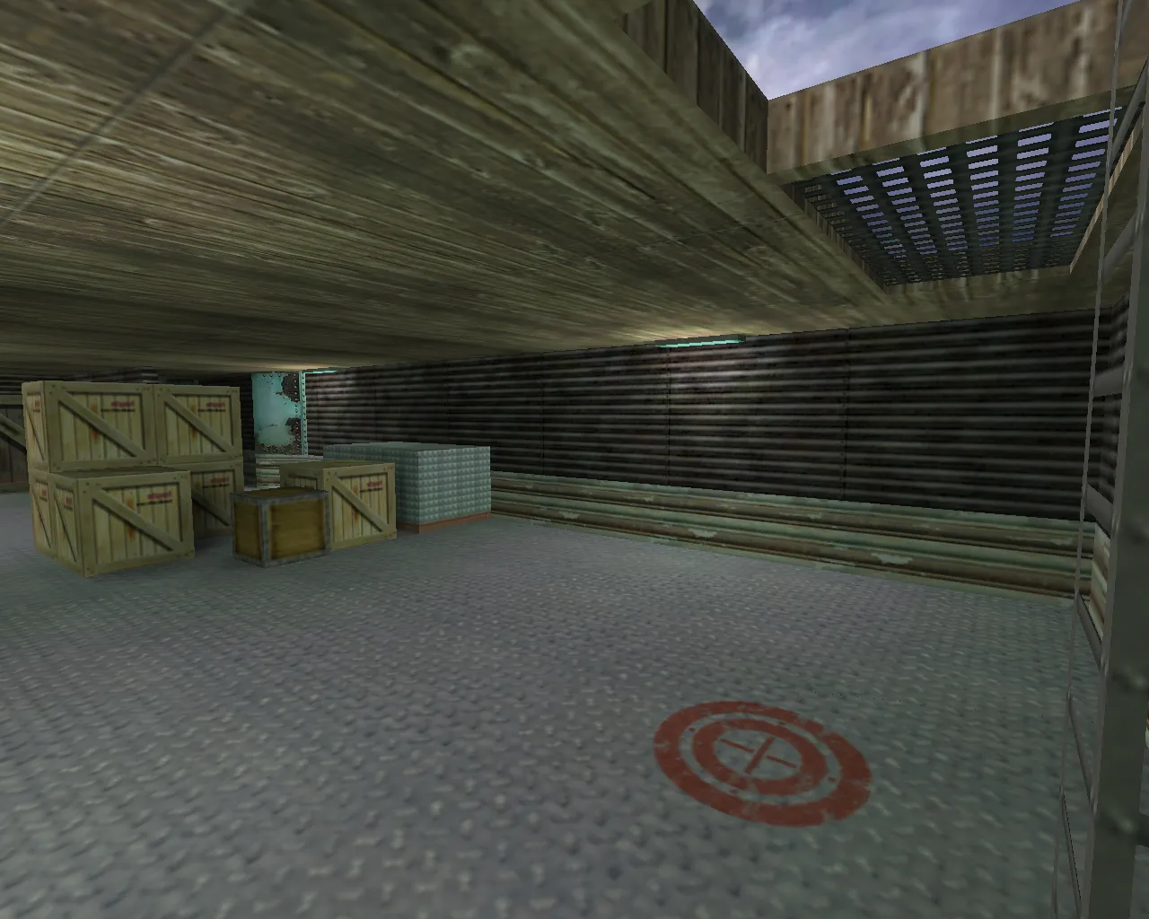 Скачать Карта de_ship для Counter-Strike 1.6: Тактика и особенности - Скриншот