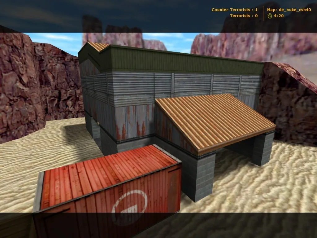 Скачать Карта de_nuke_csb40 для CS 1.6 - стратегии и особенности - Скриншот