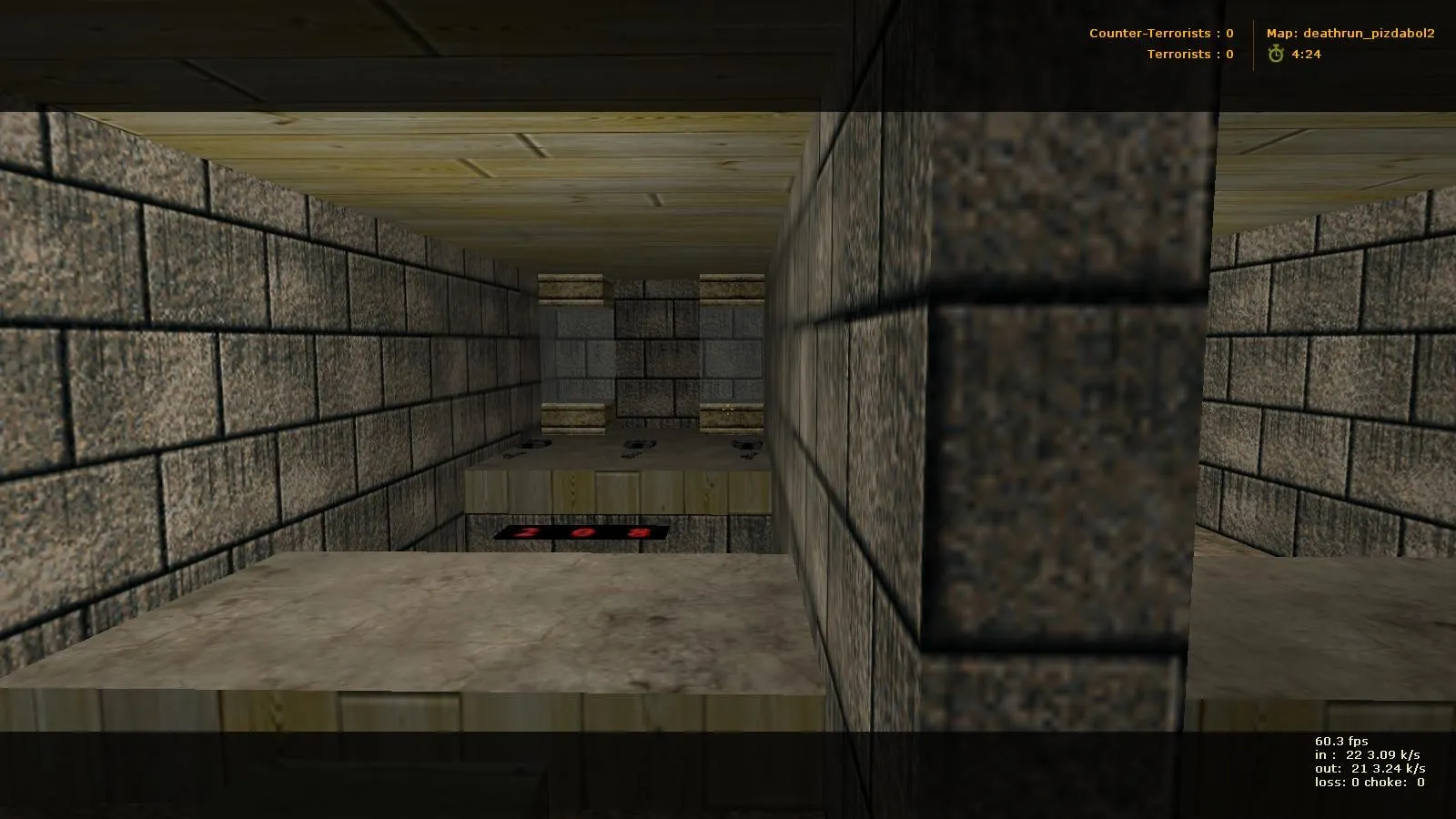 Скачать deathrun_pizdabol2 для CS 1.6 — карта deathrun, точки, боты .nav, оптимизация - Скриншот