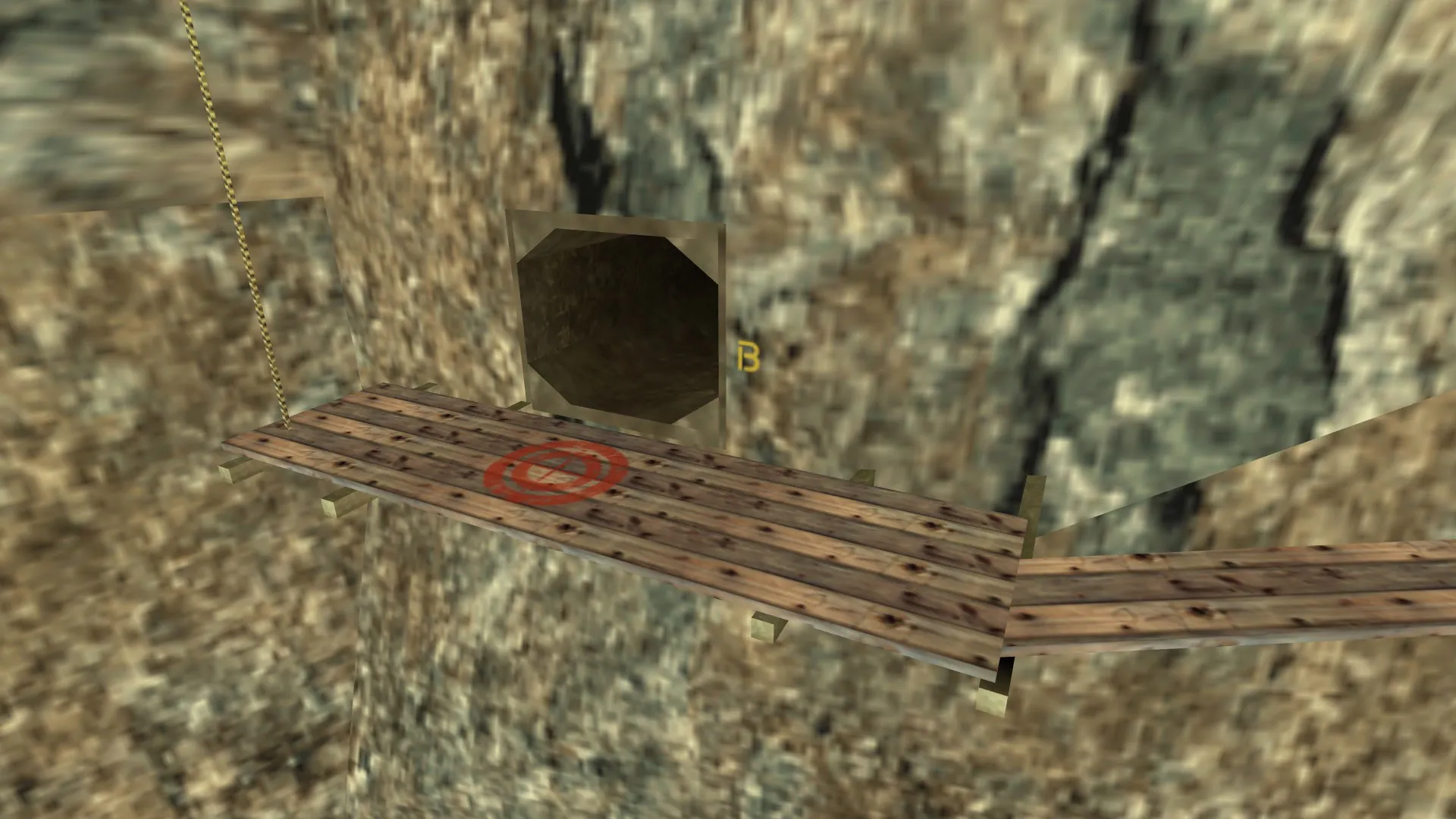 Карта de_cliffcabin для CS 1.6: точки, маршруты CT/T, .nav для ботов и оптимизация wpoly/epoly — скриншот 8