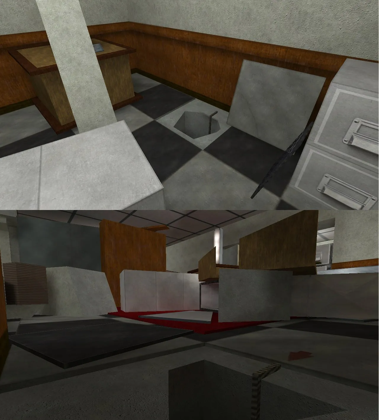 Скачать Карта de_rats_signal_office для CS 1.6: Тактические возможности и детали - Скриншот