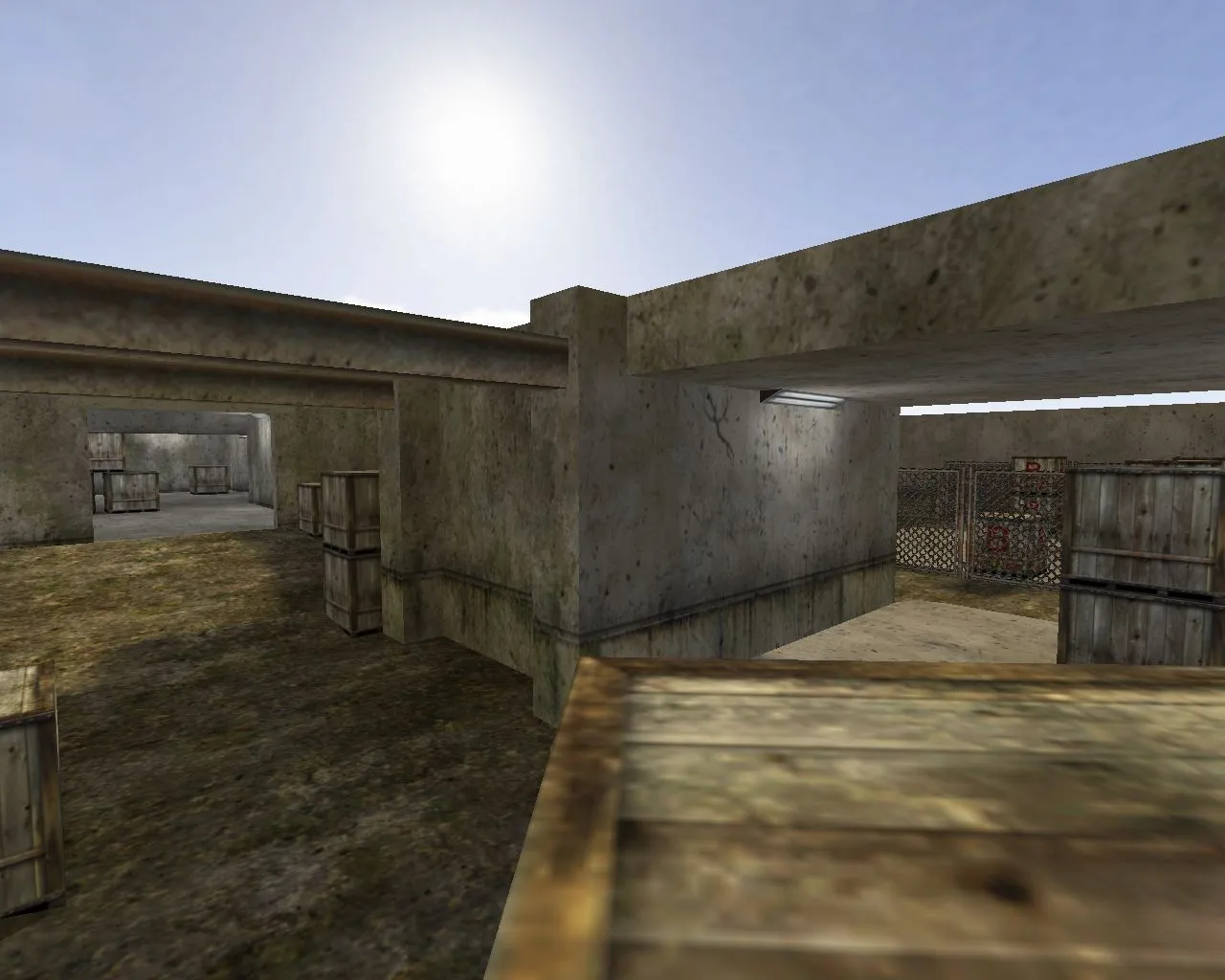 Карта de_antishock для CS 1.6: баланс сторон, точки под Т/КТ, .nav для ботов и оптимизация wpoly/epoly — скриншот 6