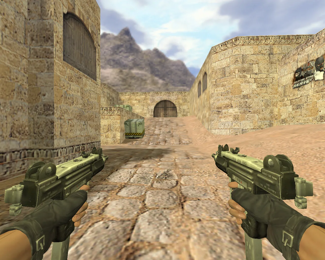 Скачать Модель Dual Uzi для CS 1.6 – Оружие с уникальным стилем - Скриншот