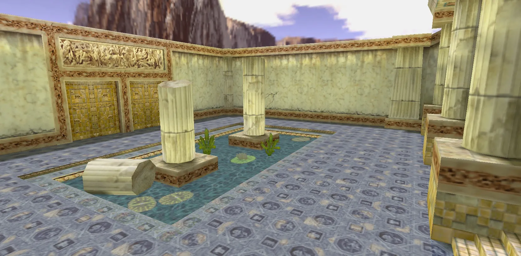 Карта de_troy для CS 1.6: Тактики и детали — скриншот 8