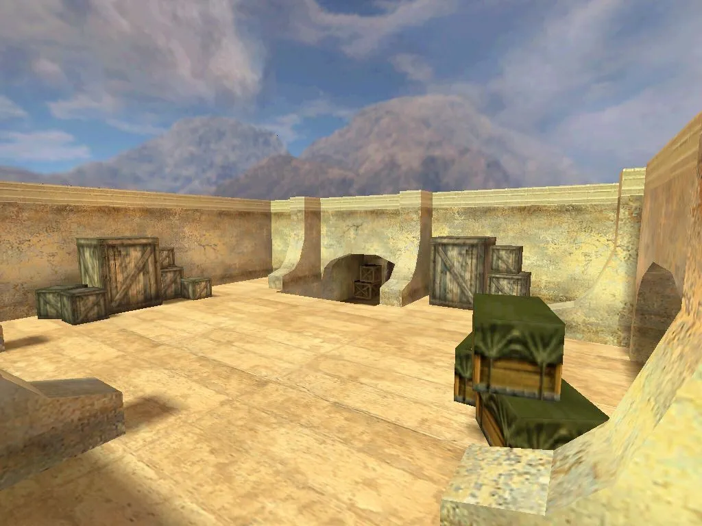 Карта de_wraith для CS 1.6: тактика и особенности — скриншот 8