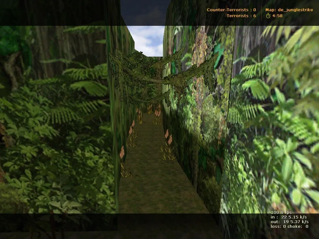 Скачать Карта de_junglestrike для CS 1.6: Тактика и особенности - Скриншот