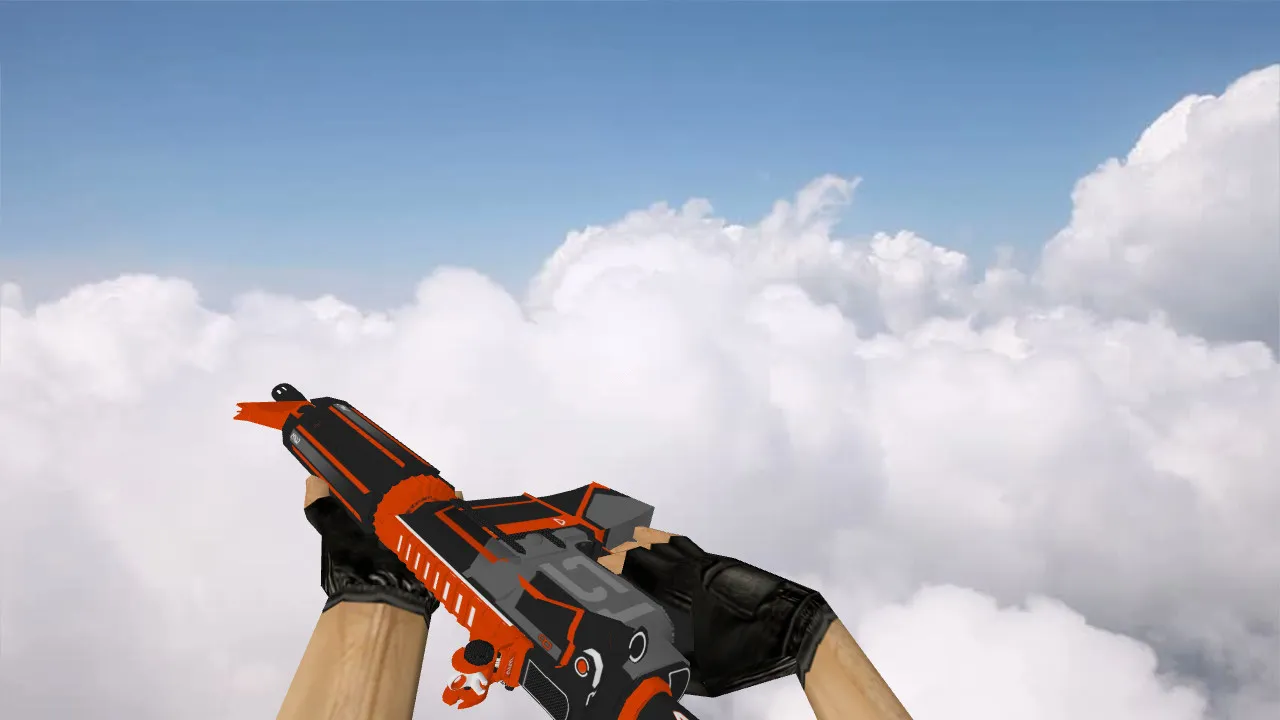 Скачать Модель «M4A4 Storm» v_ для CS 1.6: p_ и w_ модели, звуки, анимация осмотра, текстуры - Скриншот