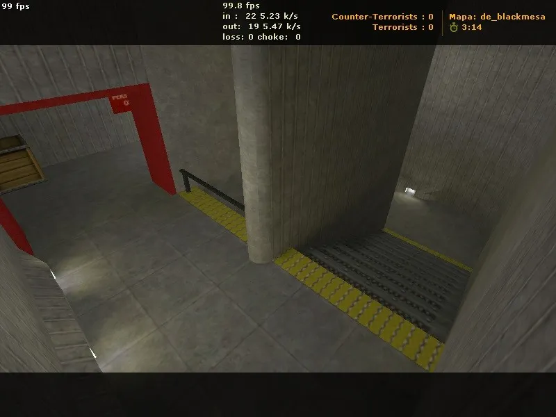 Скачать de_blackmesa для CS 1.6: тактика за Т и КТ, точки, .nav и оптимизация карты - Скриншот