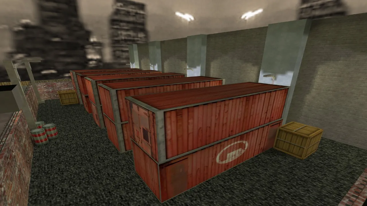 Скачать Карта de_warehousev3 для CS 1.6: тактики и особенности - Скриншот