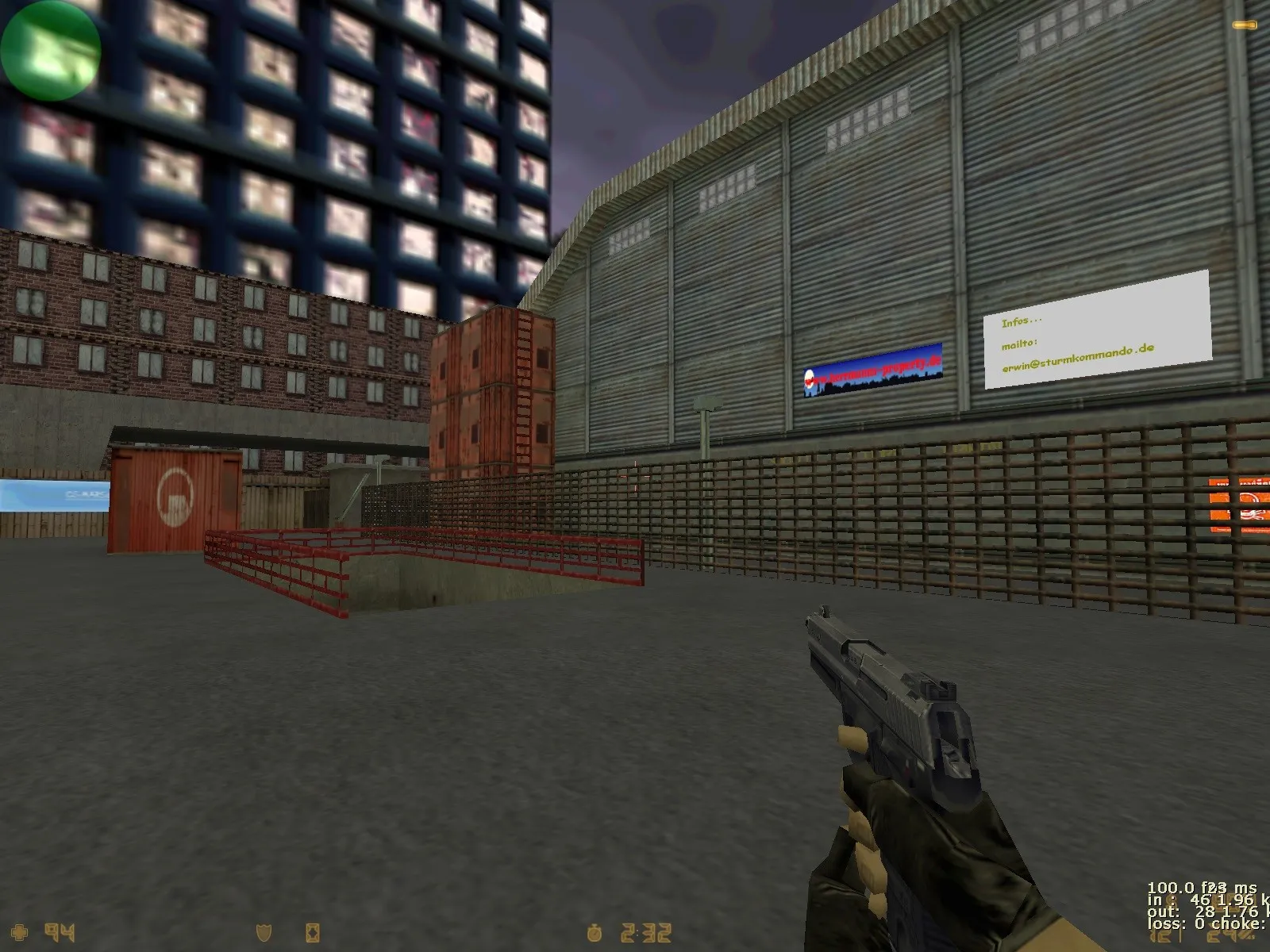 Карта de_assault_sk для CS 1.6: баланс сторон, точки, .nav для ботов и оптимизация (wpoly/epoly) — скриншот 8
