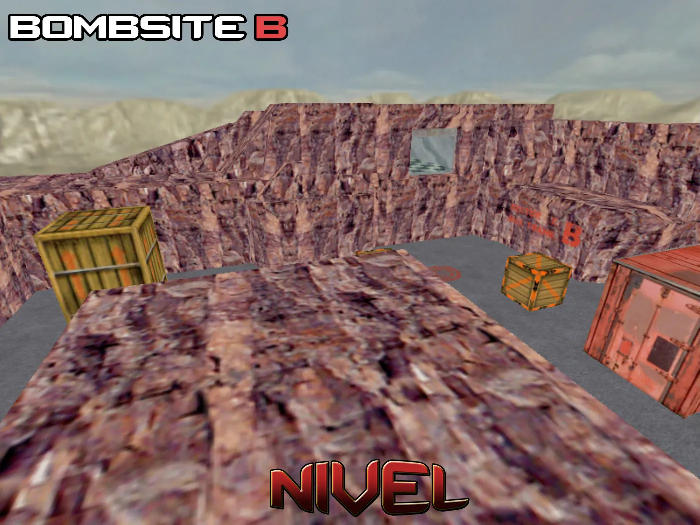 Карта de_nivel для CS 1.6 - Тактические особенности и оптимизация — скриншот 6