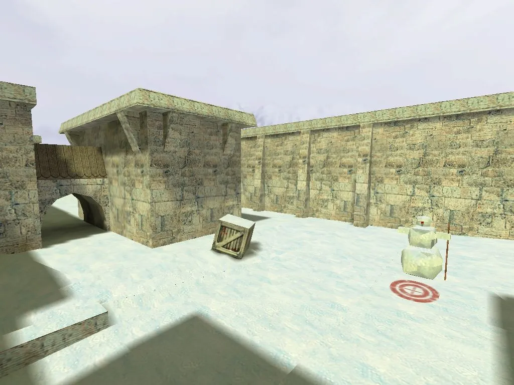 Скачать Карта de_snowball для CS 1.6 - Тактические возможности и стратегия - Скриншот