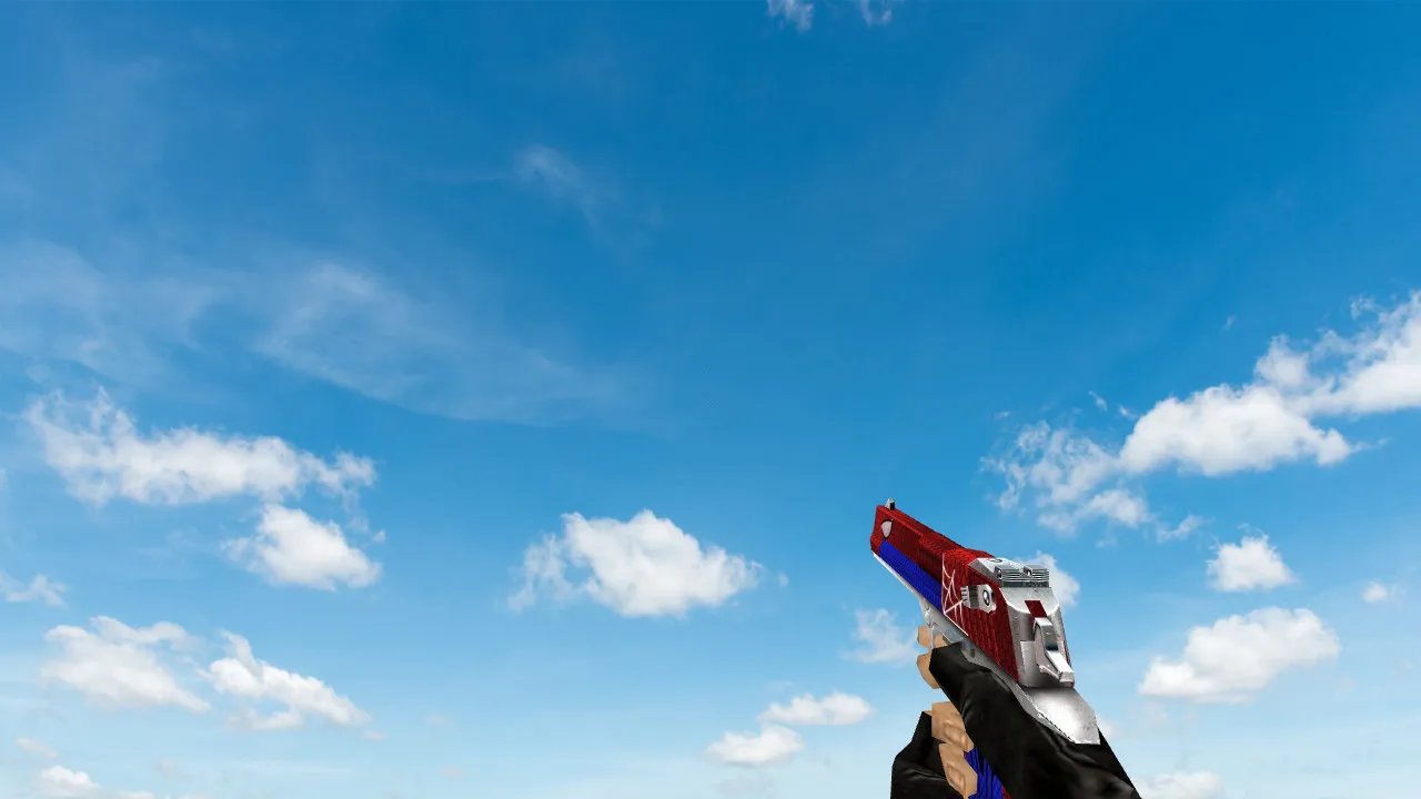 Скачать Модель Default Deagle Spiderman для CS 1.6 - Уникальный скин - Скриншот
