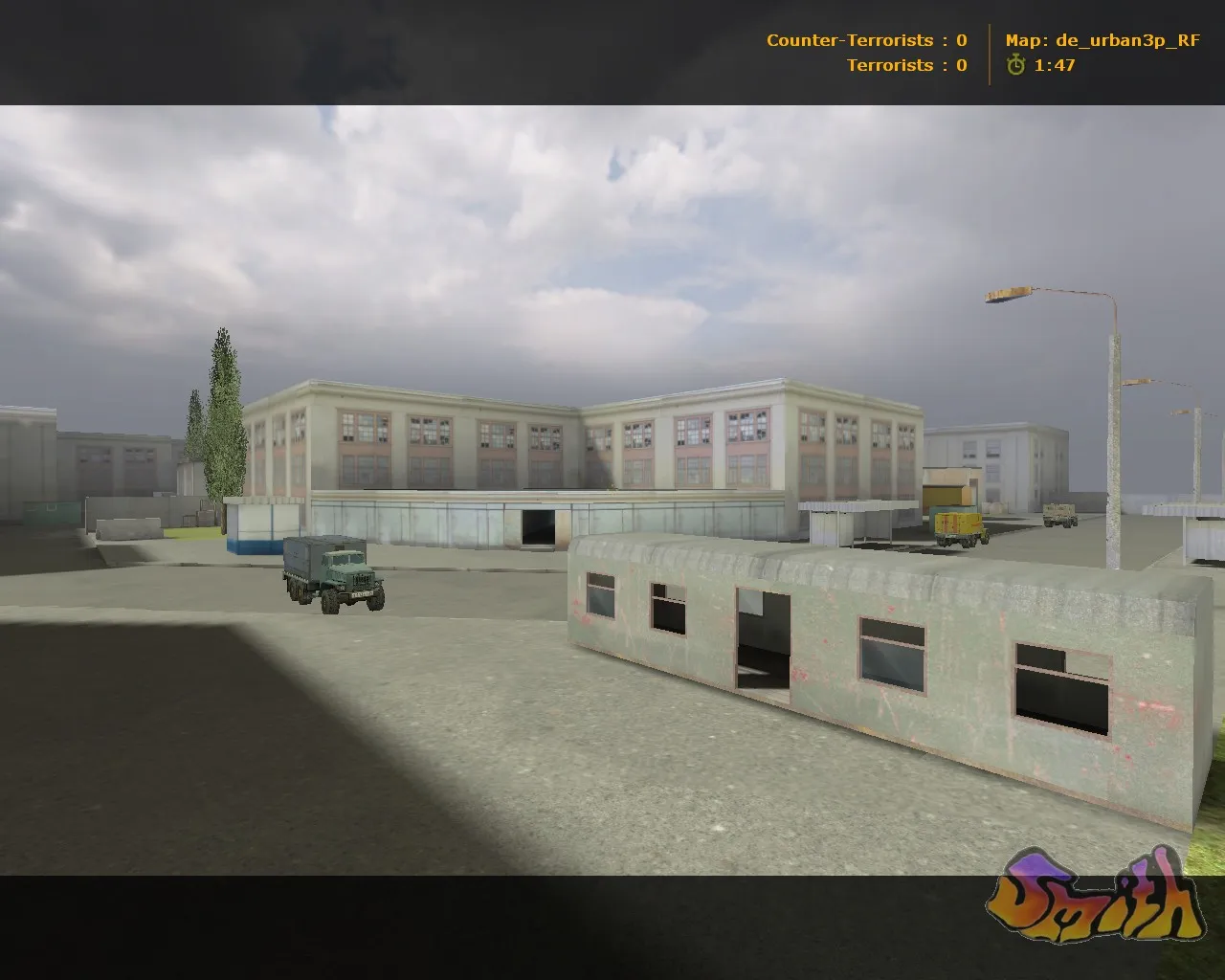 Карта de_urban3p_rf для CS 1.6: Тактика и особенности — скриншот 6