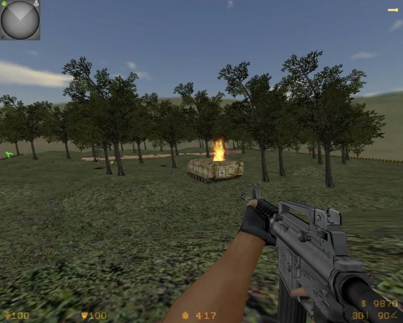 Скачать Карта de_russofinwar для CS 1.6 - полное описание и тактики - Скриншот