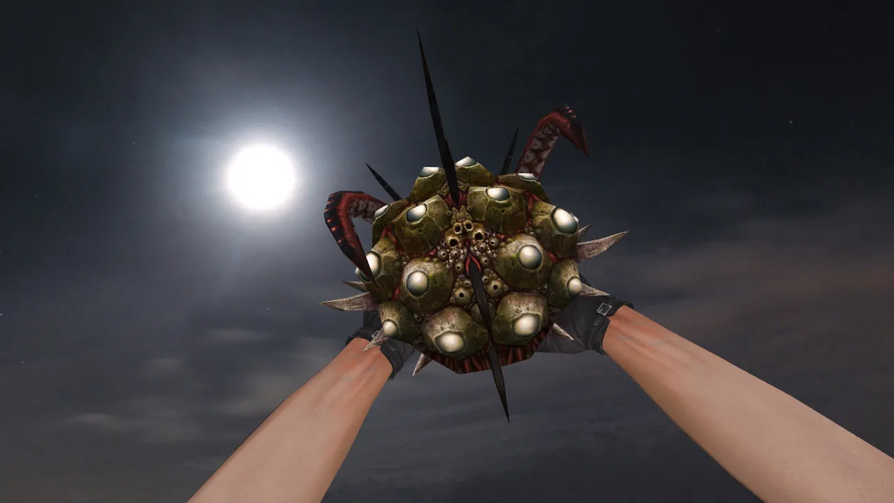 Скачать Модель «Horror Grenade» v_grenade p_grenade w_grenade для CS 1.6: звук, анимация осмотра, текстуры и настройка - Скриншот