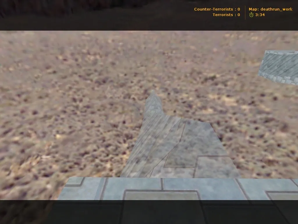 Скачать deathrun_work для CS 1.6: точки, баланс сторон, .nav для ботов, оптимизация wpoly/epoly - Скриншот