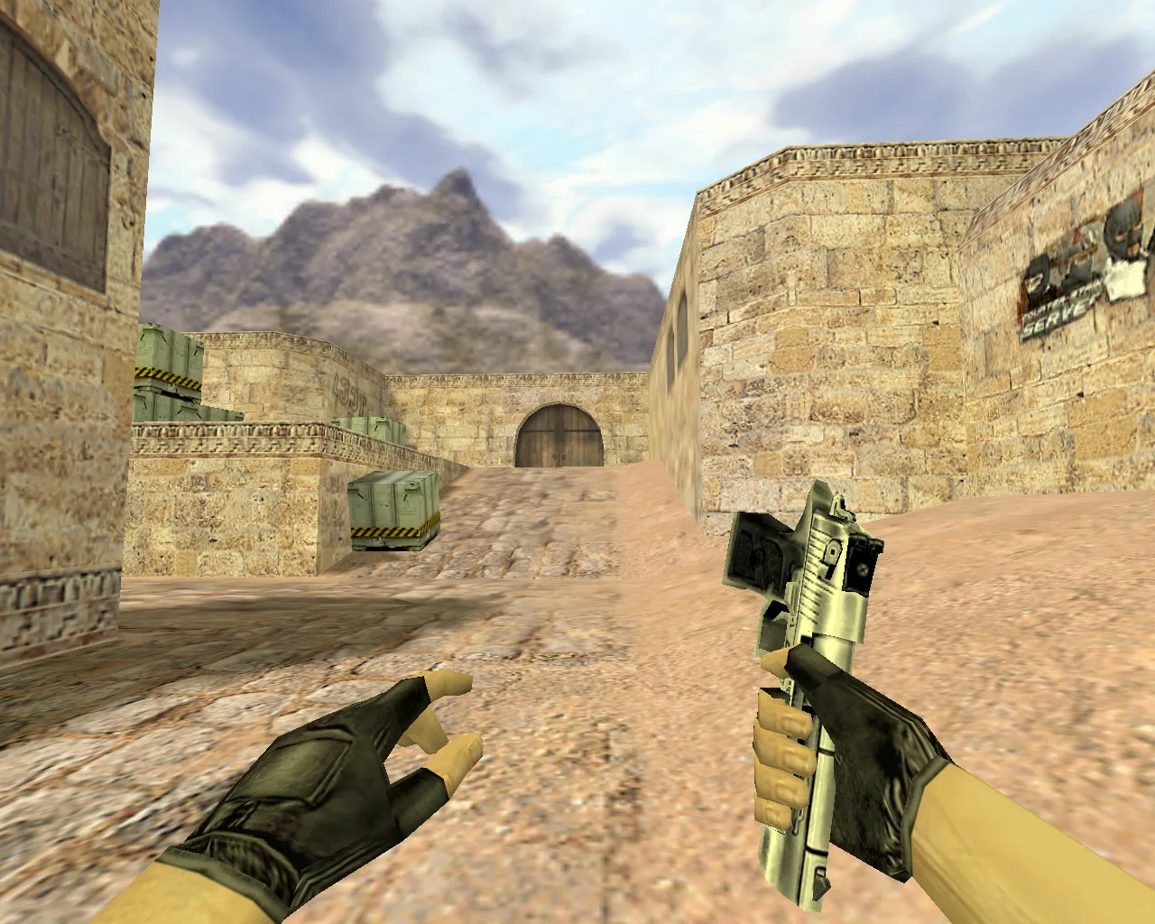 Скачать Модель ножа «Deagle-дубина» v_ для CS 1.6: звуки, анимация осмотра, текстуры, настройка и установка без риска - Скриншот