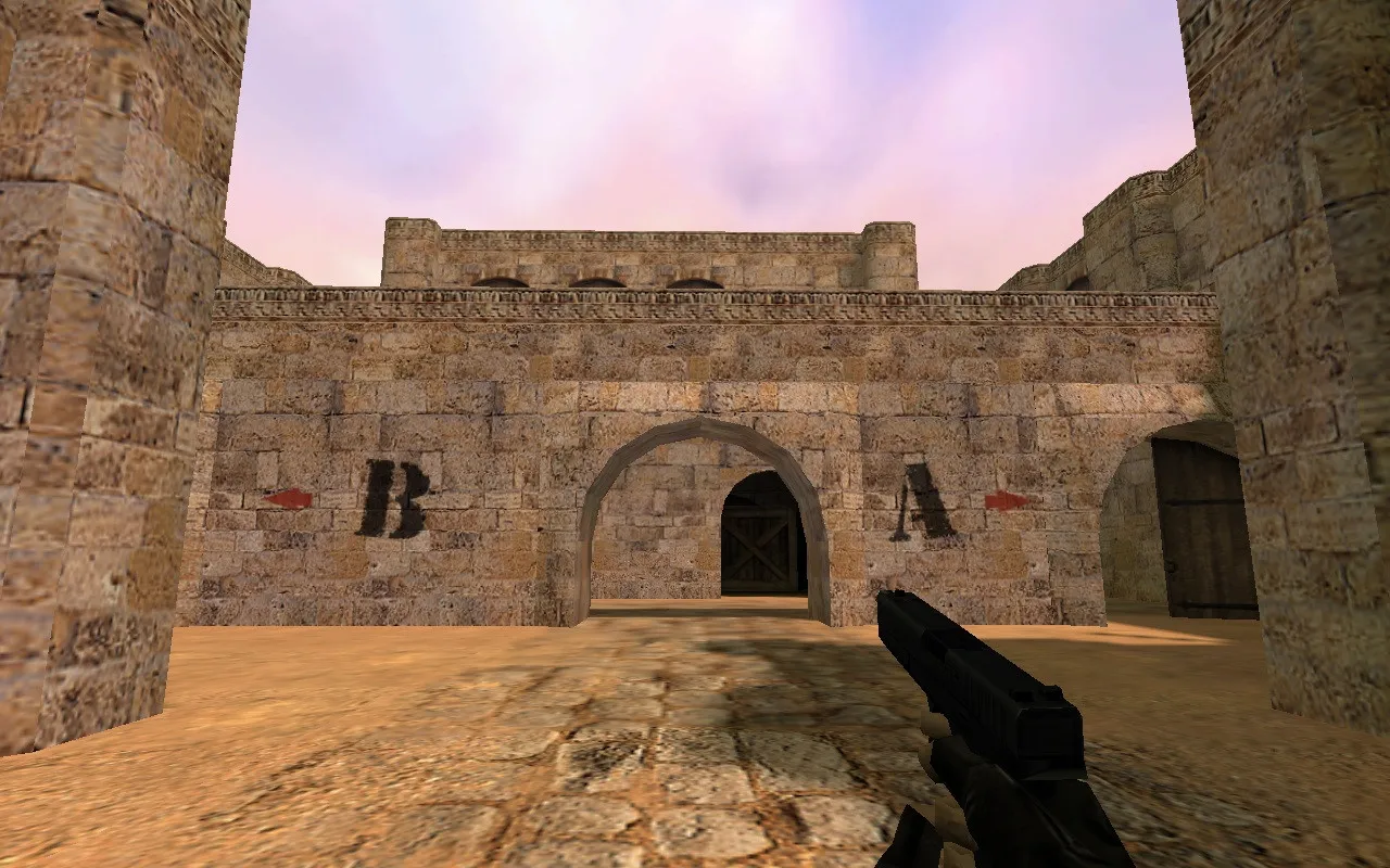 Скачать Карта de_sandstone_v4 для CS 1.6: подробное описание и особенности - Скриншот