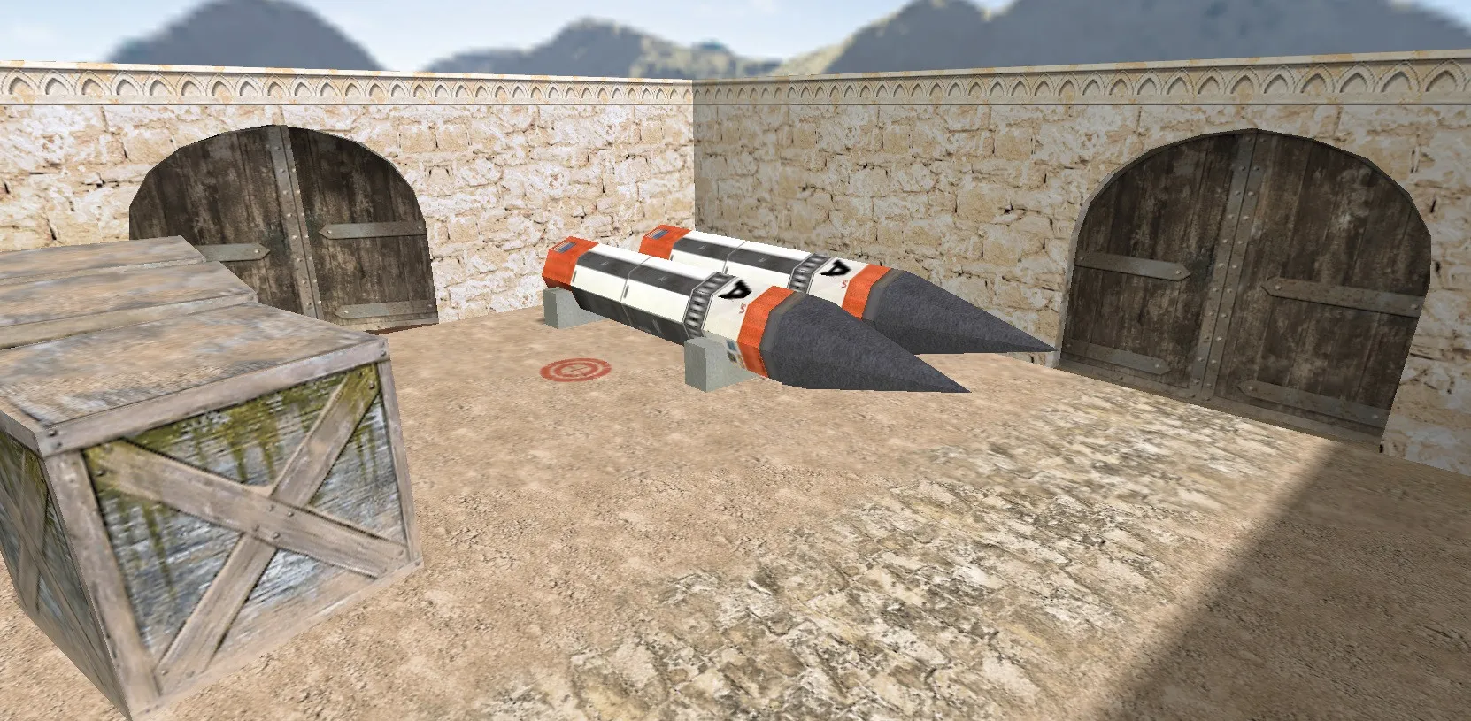 Скачать Карта de_medina_v1 для CS 1.6 - Описание и Тактика - Скриншот