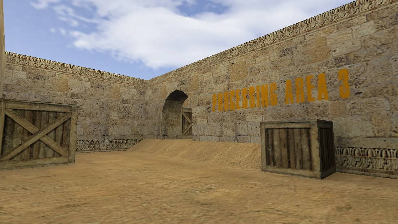 de_dust2020 — карта для CS 1.6: баланс сторон, точки под клатчи, оптимизация wpoly/epoly — скриншот 8