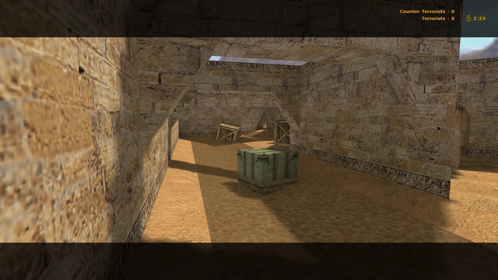 Карта 828_dust для CS 1.6: de_dust2 стиль, точки, .nav для ботов, оптимизация wpoly/epoly — скриншот 6