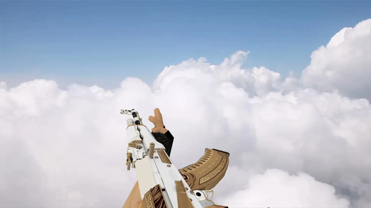 Скачать Модель АК-47 Light Of King для CS 1.6 – Премиум Оружие - Скриншот
