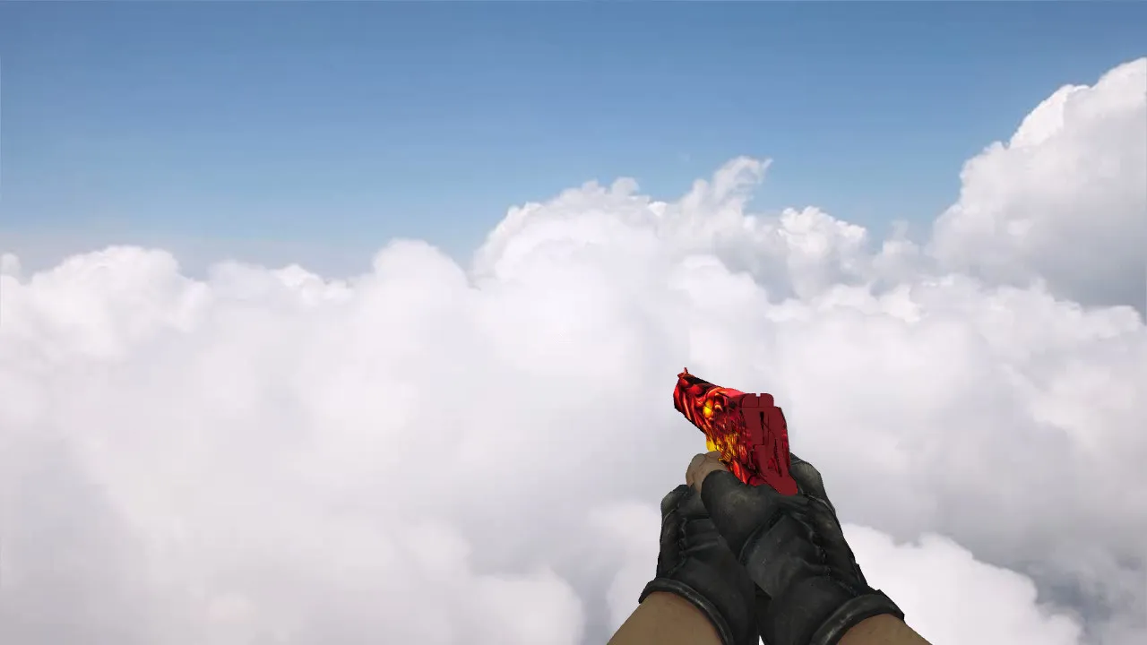 Модель Deagle Doomsday для CS 1.6 - Качественная замена — скриншот 3