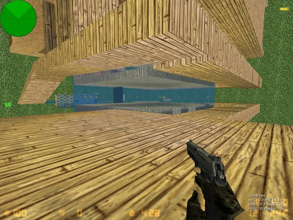 Скачать deathrun_jungle2012 для CS 1.6: тактика, точки, боты (.nav), оптимизация и запуск без риска - Скриншот