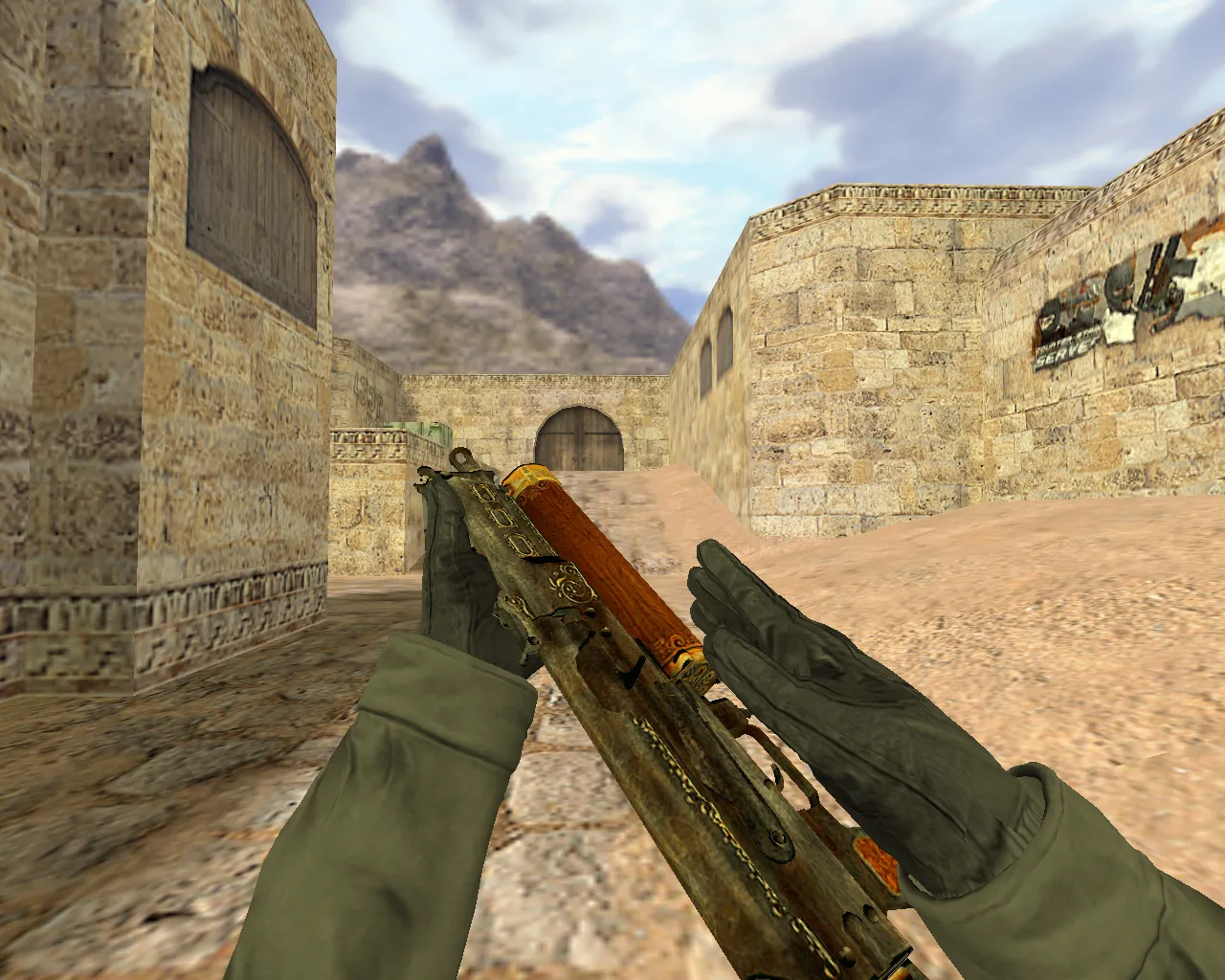 Скачать Модель Бизон Антиквариат для CS 1.6 - Скачай и играй - Скриншот