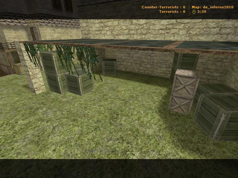 Скачать Карта de_inferno2010 для CS 1.6: тактика и особенности - Скриншот